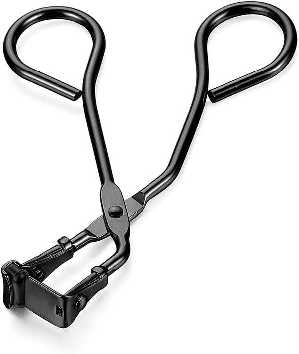 image3 Pcs Eyelash Curler With Refill Pads 17IF No Pinching Mini Lash Curler Fits All Eyelash ShapesBlack Gold and Silver