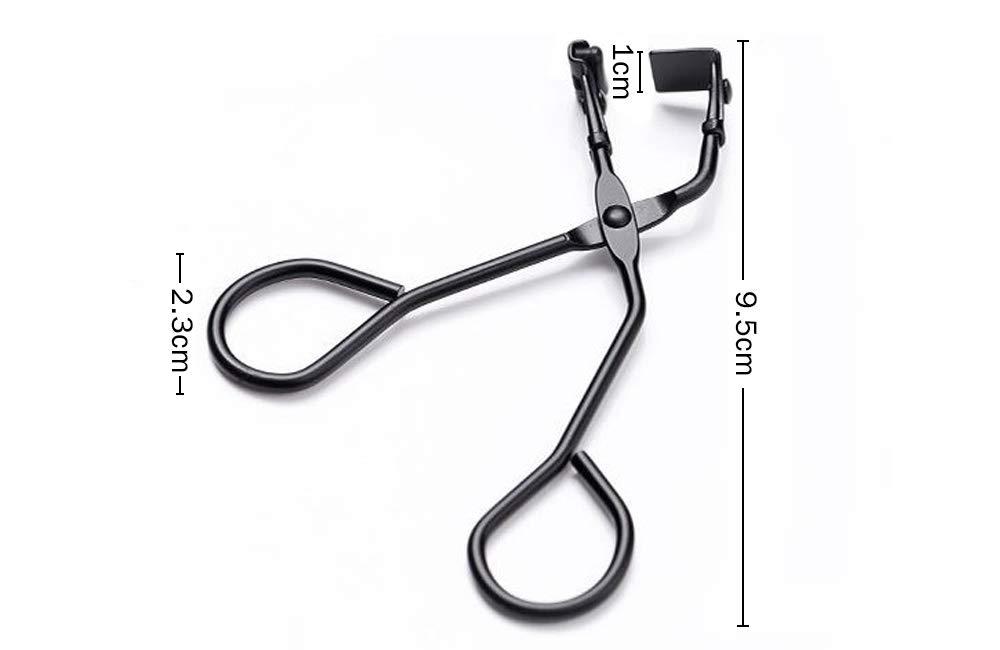 imageSilicone Eyelash Curler With Refill Pads 17IF No Pinching Mini Lash Curler for Dramatic Lash Look and Fits All Eyelash Shapes Rose Gold