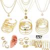 38P CrystalEarCuff